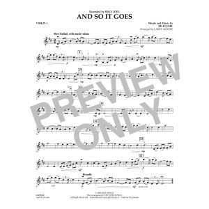 And So It Goes - Violin 1